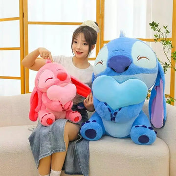 Cute Blue Alien Plush Toy 25-30cm – Kawaii Soft Stuffed Doll