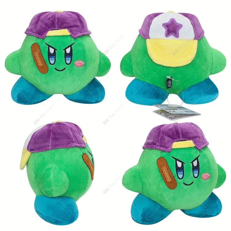 Cute Pink Star Plush Toy – Soft Anime-Inspired Round Character Stuffed Doll Gift