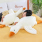Giant Goose Plush Pillow 50–130cm – Funny Long Soft Duck Body Cushion for Sleeping & Gifts