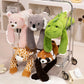 Long Arm Plush Pillow 50–65cm – Weighted Hug Stuffed Animal (Raccoon, Koala, Sloth, Dinosaur)