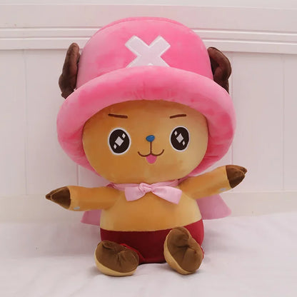 Cute Reindeer Plush Toy 35cm – Soft Anime-Inspired Stuffed Doll Bedroom Decoration Gift