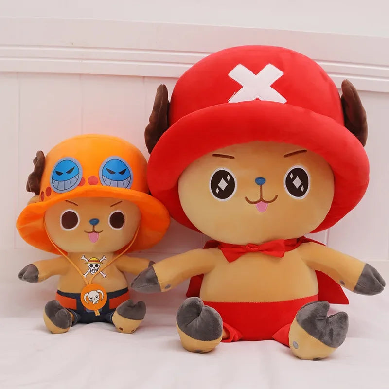 Cute Reindeer Plush Toy 35cm – Soft Anime-Inspired Stuffed Doll Bedroom Decoration Gift