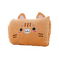 Bear Plush Hand Warmer Pillow – Cute Cartoon Nap Cushion with Cozy Hand Warmer Gloves