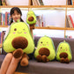 Cute Avocado Plush Toy Pillow – Kawaii Soft Stuffed Fruit Doll for Kids