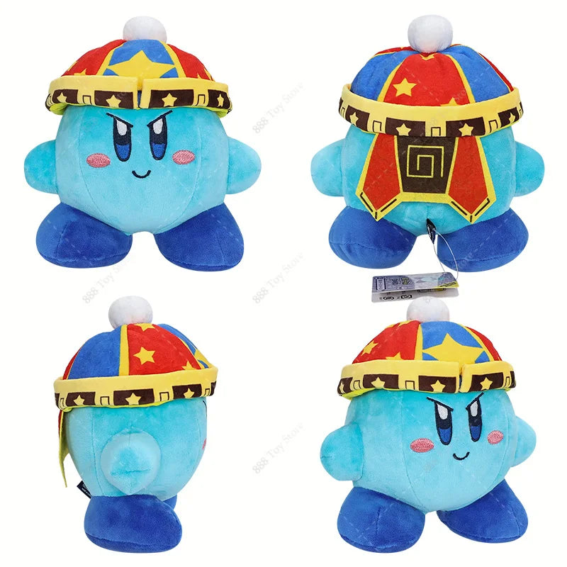 Cute Pink Star Plush Toy – Soft Anime-Inspired Round Character Stuffed Doll Gift