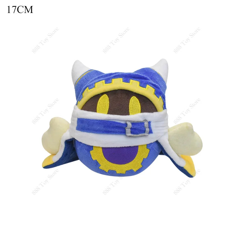 Cute Pink Star Plush Toy – Soft Anime-Inspired Round Character Stuffed Doll Gift