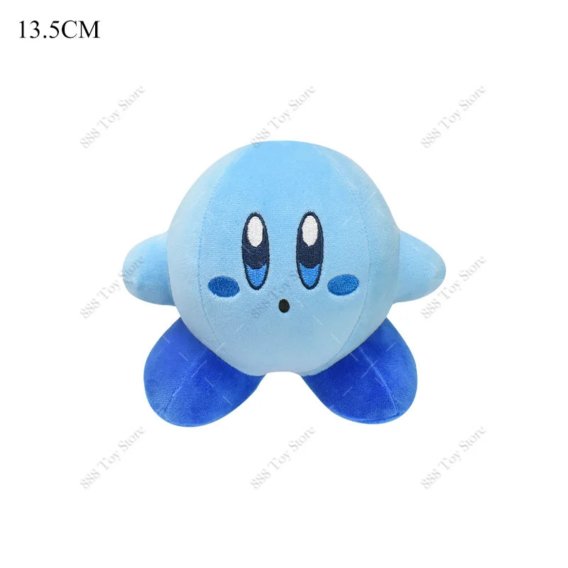 Cute Pink Star Plush Toy – Soft Anime-Inspired Round Character Stuffed Doll Gift