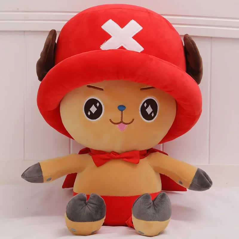Cute Reindeer Plush Toy 35cm – Soft Anime-Inspired Stuffed Doll Bedroom Decoration Gift