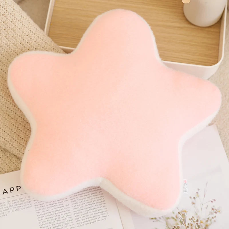 Cute Moon Star Rainbow Plush Pillows – Soft Cartoon Stuffed Cushion for Home Décor & Gifts