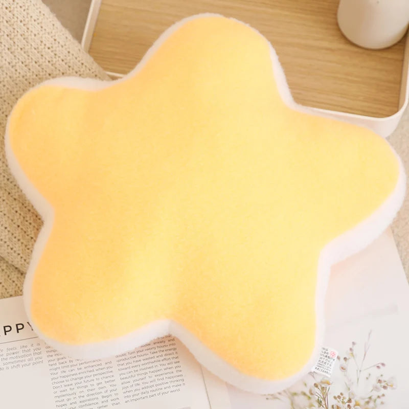Cute Moon Star Rainbow Plush Pillows – Soft Cartoon Stuffed Cushion for Home Décor & Gifts