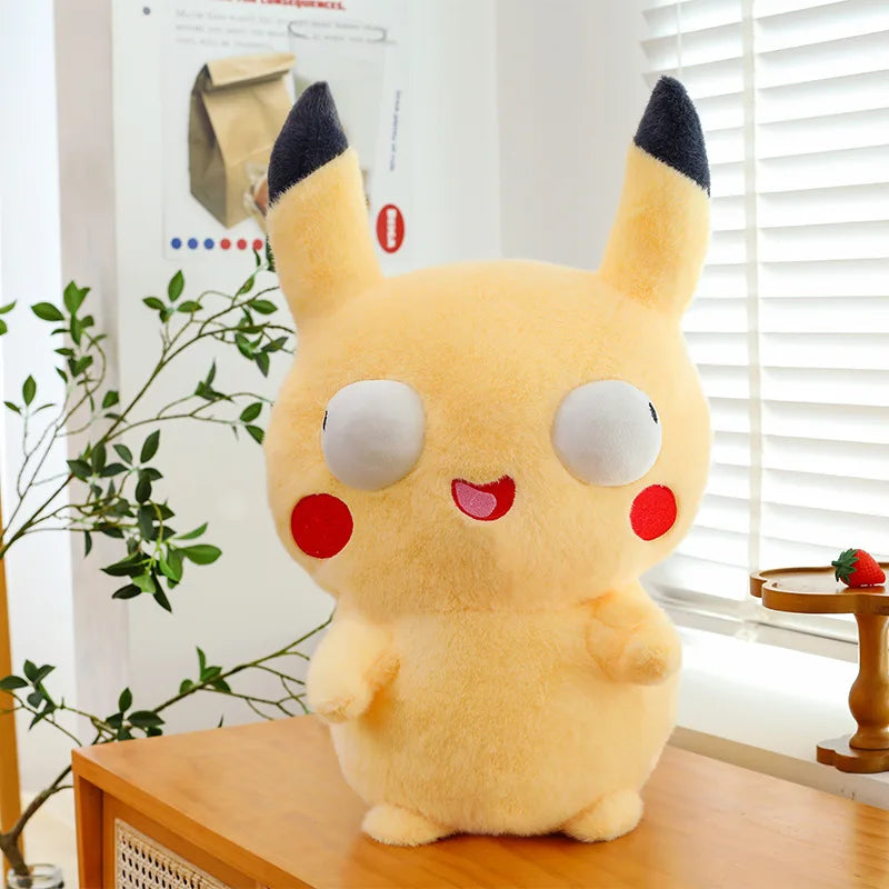 23cm Pokémon Plush Toy – Cute Pikachu, Charmander & Squirtle Soft Stuffed Doll Pillow Gift