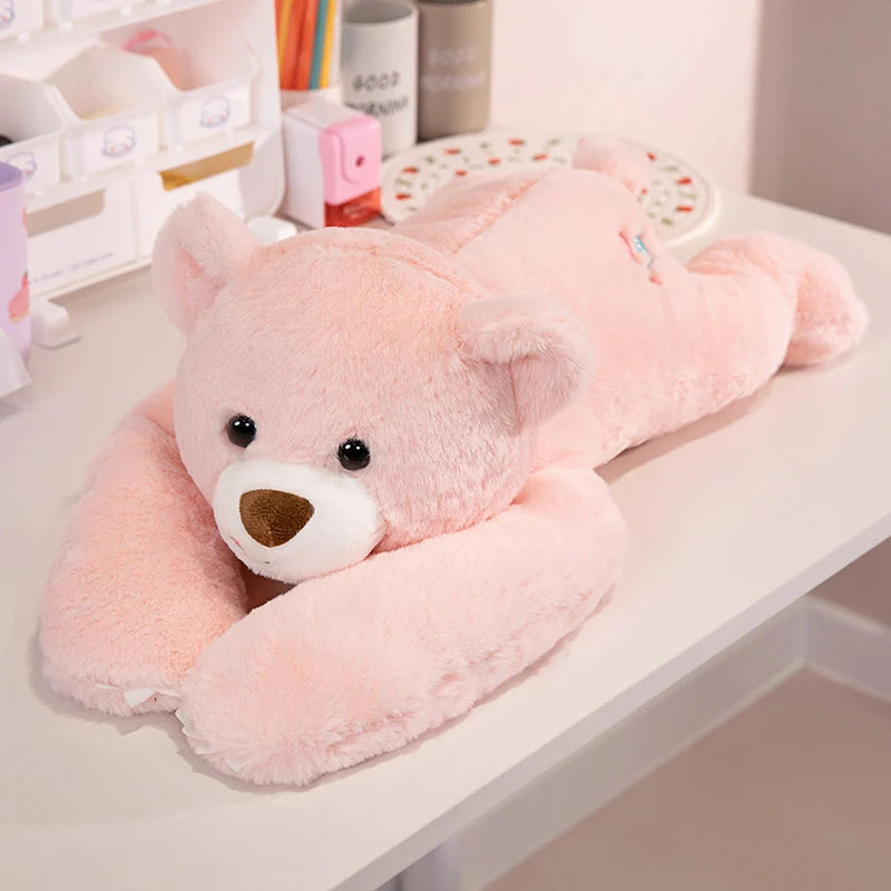 Long Arm Plush Pillow 50–65cm – Weighted Hug Stuffed Animal (Raccoon, Koala, Sloth, Dinosaur)