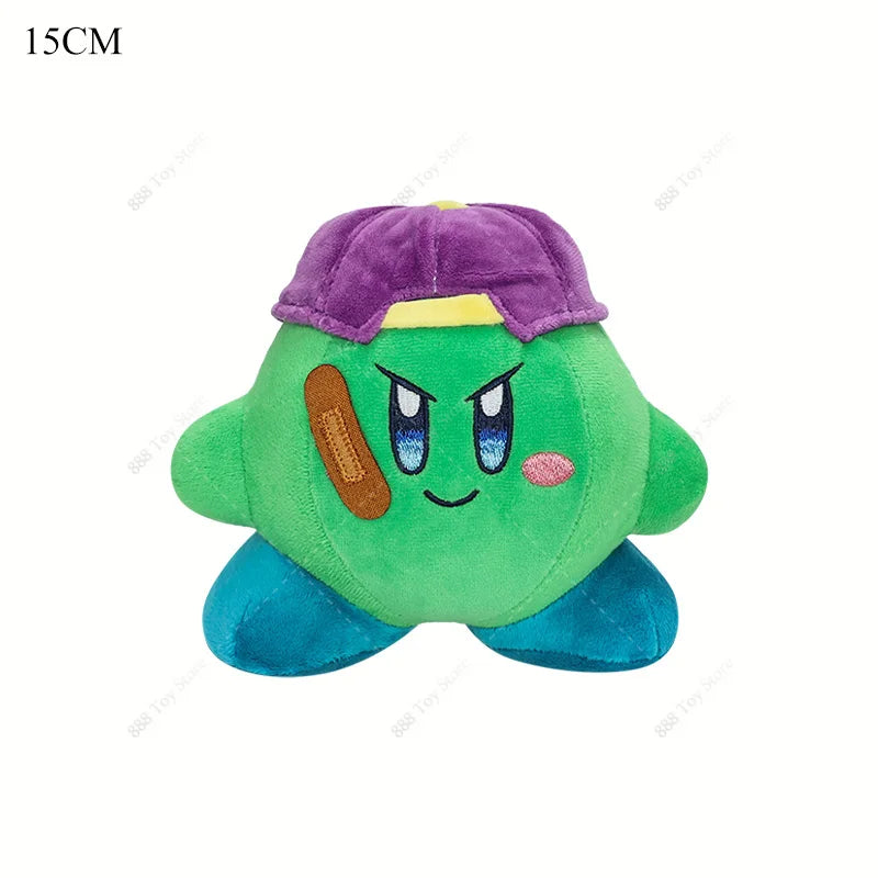 Cute Pink Star Plush Toy – Soft Anime-Inspired Round Character Stuffed Doll Gift