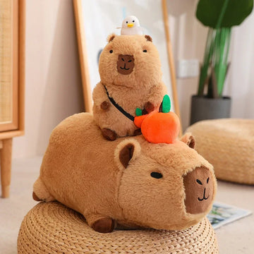 Capybara Plush Toy – Cute Cosplay Stuffed Animal in Unicorn, Dinosaur & Food-Themed Designs