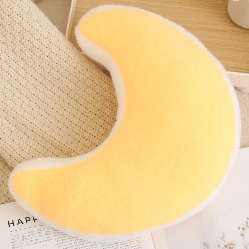 Cute Moon Star Rainbow Plush Pillows – Soft Cartoon Stuffed Cushion for Home Décor & Gifts
