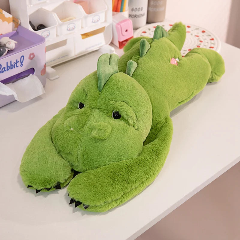 Long Arm Plush Pillow 50–65cm – Weighted Hug Stuffed Animal (Raccoon, Koala, Sloth, Dinosaur)