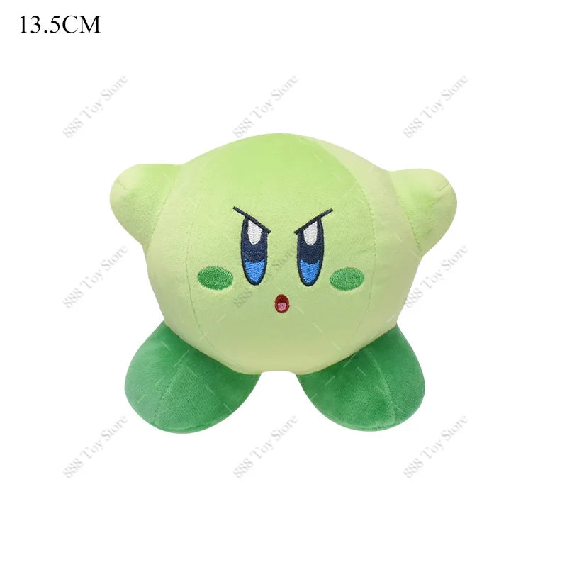 Cute Pink Star Plush Toy – Soft Anime-Inspired Round Character Stuffed Doll Gift
