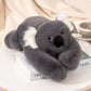 Long Arm Plush Pillow 50–65cm – Weighted Hug Stuffed Animal (Raccoon, Koala, Sloth, Dinosaur)