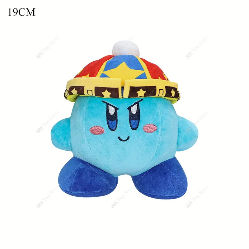 Cute Pink Star Plush Toy – Soft Anime-Inspired Round Character Stuffed Doll Gift