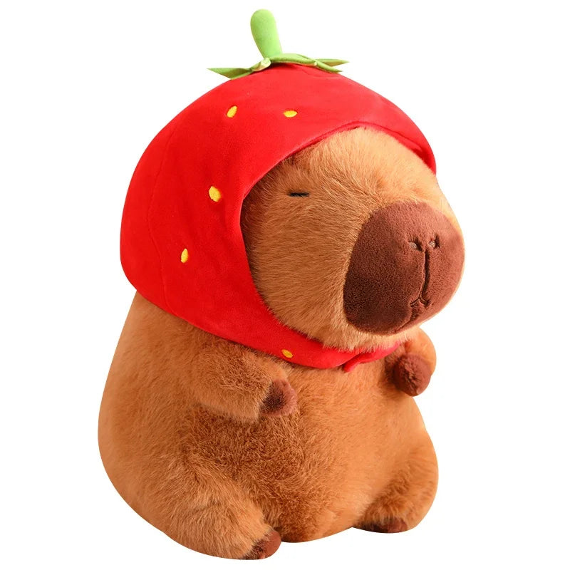 Capybara Plush Toy – Cute Cosplay Stuffed Animal in Unicorn, Dinosaur & Food-Themed Designs